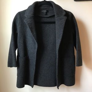 J. Crew Sophie Open Front Sweater Blazer